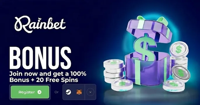 Rainbet Casino banner